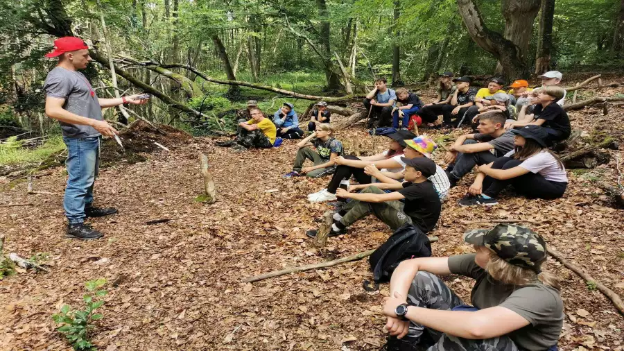 Kolonia i obóz z elementami survivalu Adrenalina Team